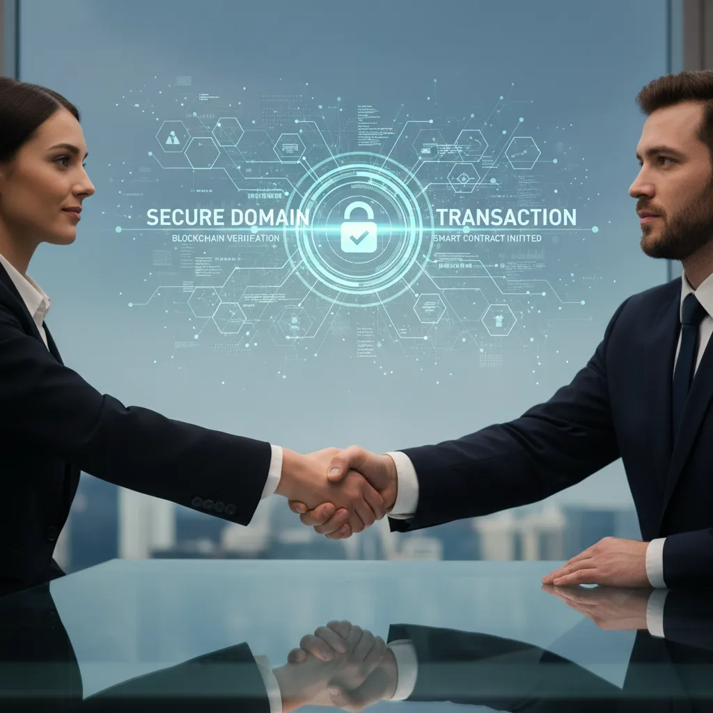 Secure domain negotiation and purchase