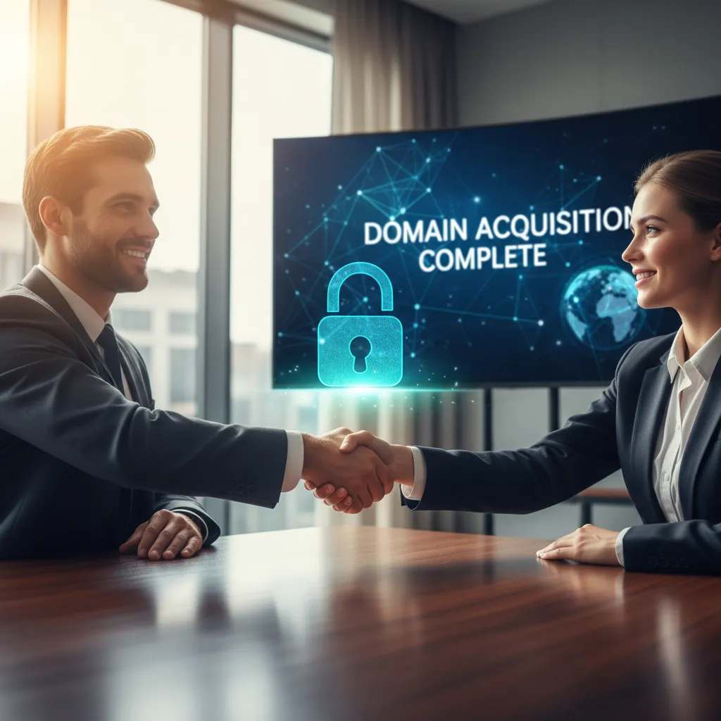 Secure Domain Transaction Handshake