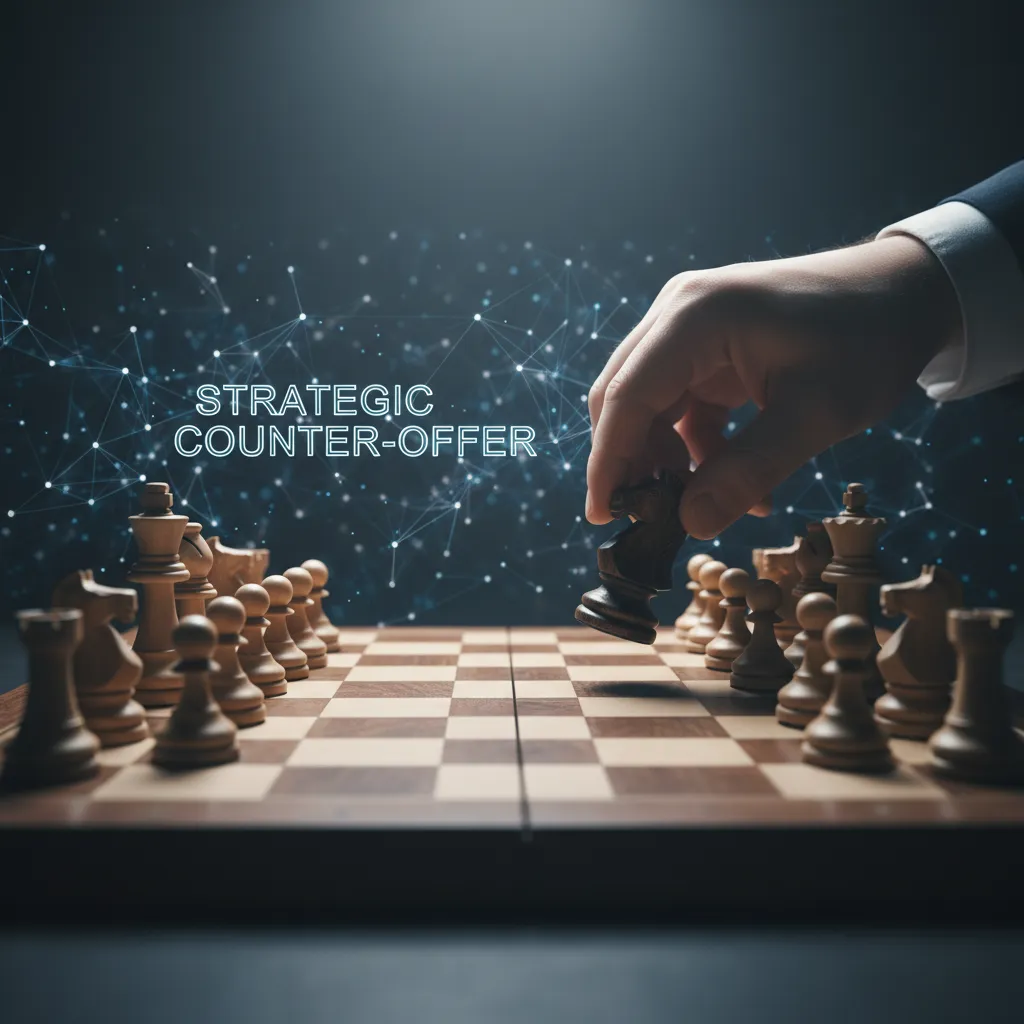 Strategic counter-offers in negotiation