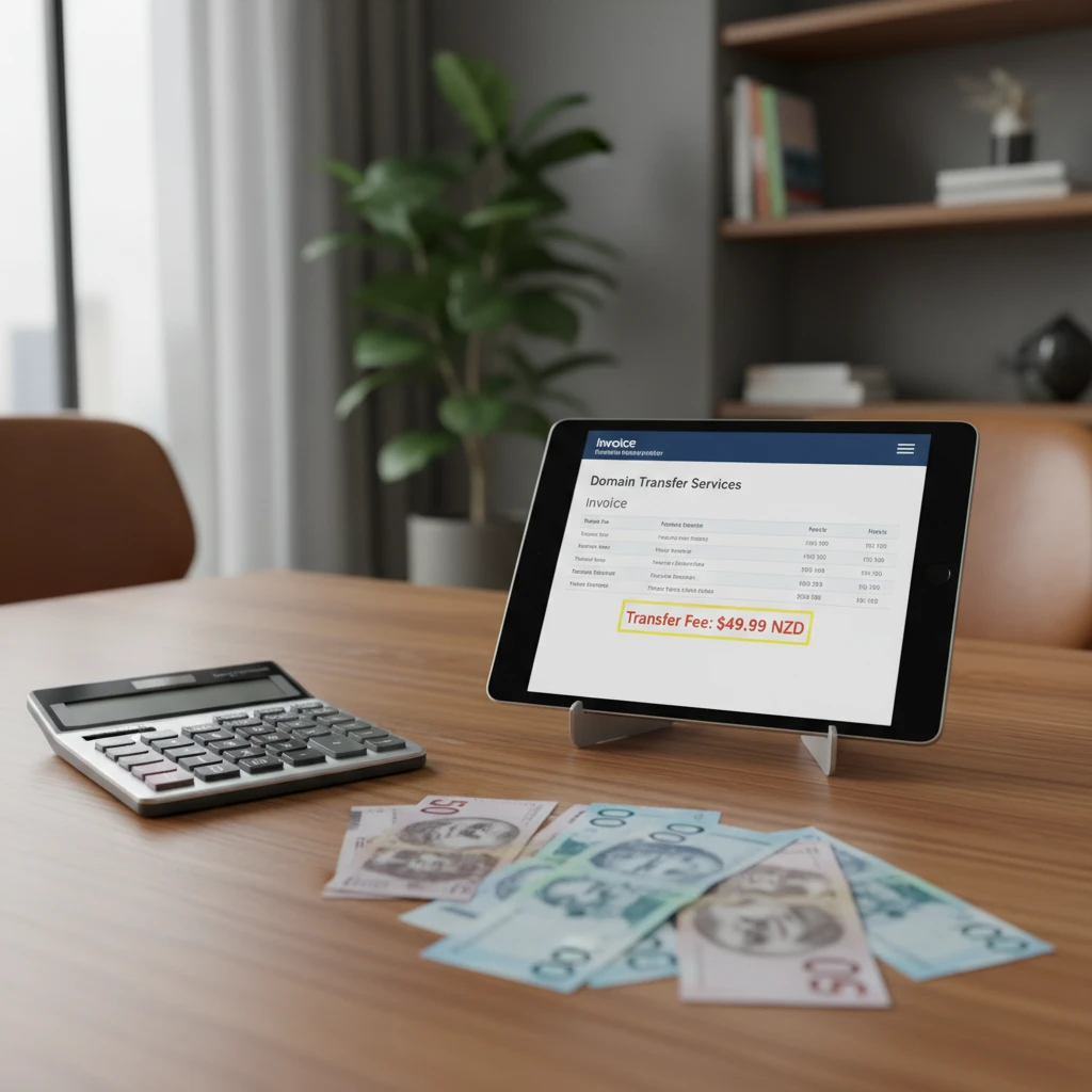 Costs and fees for domain ownership transfer NZ