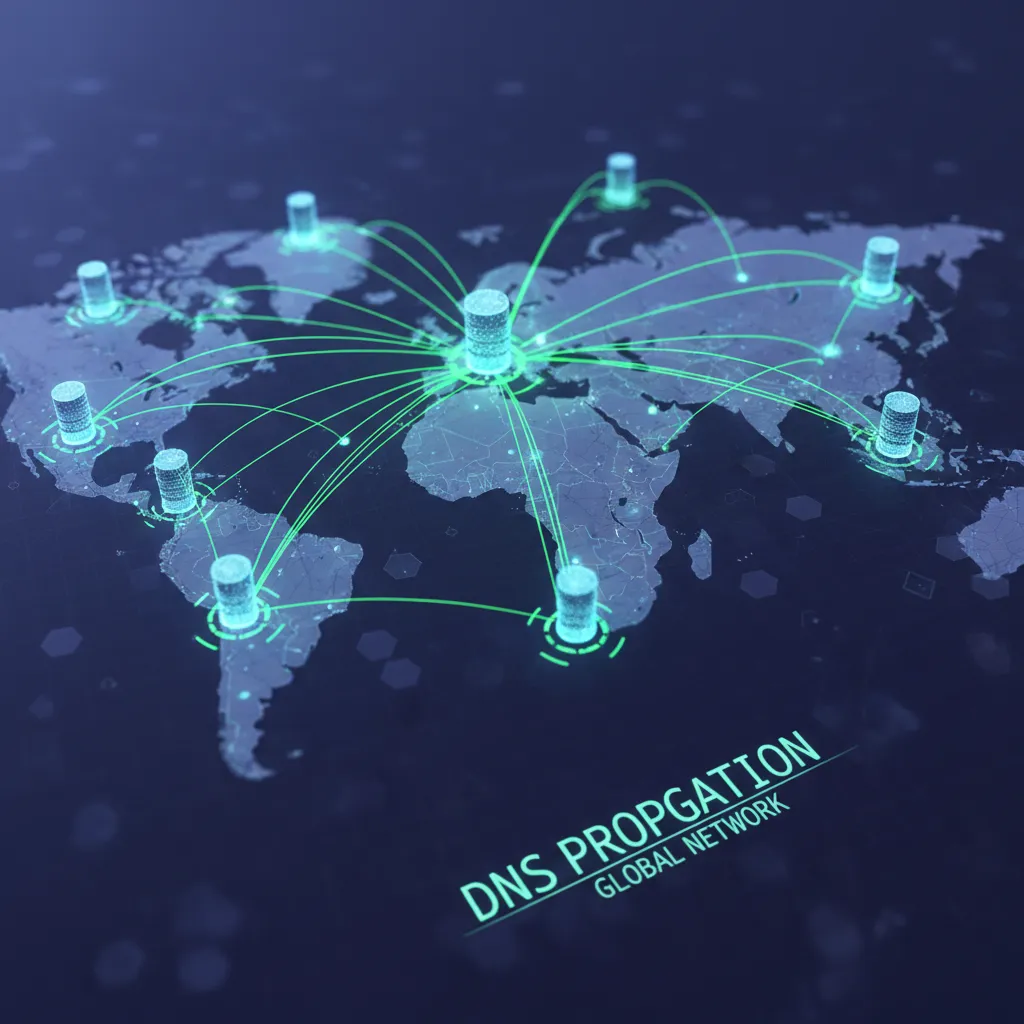 DNS propagation map during domain transfer