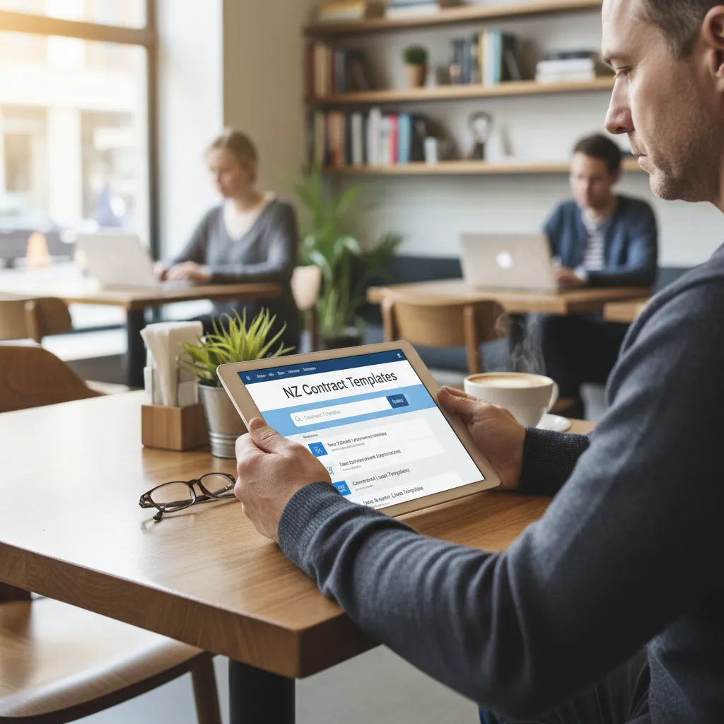 Searching for NZ compliant legal templates online