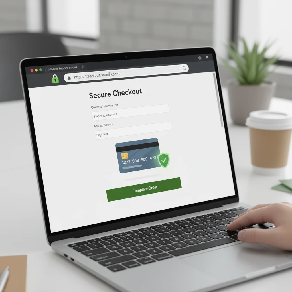 Secure SSL connection on Shopify checkout