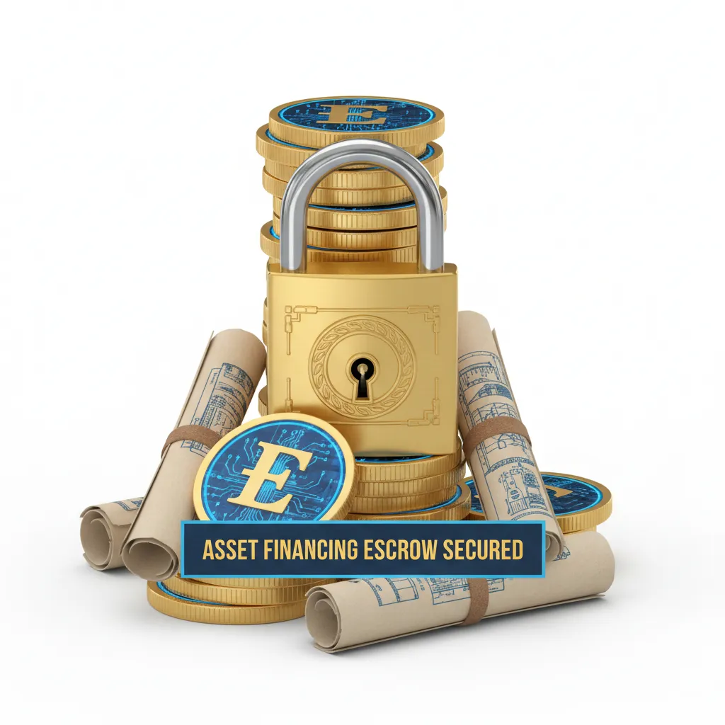 Escrow security for domain financing