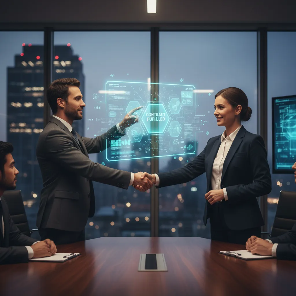 Successful closing of a domain deal
