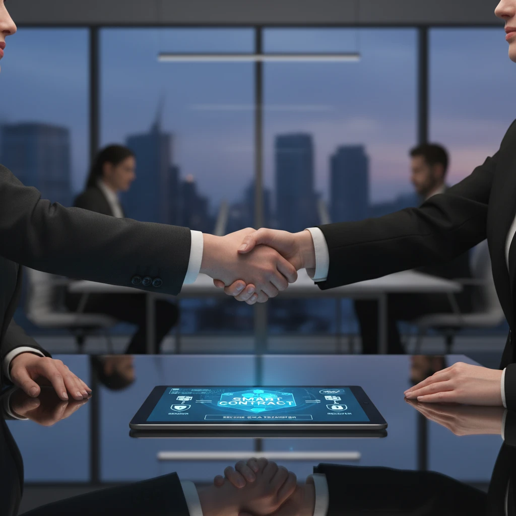 Secure digital asset transfer between business professionals