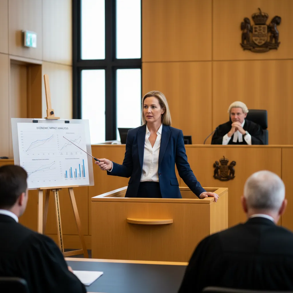 Expert witness testifying on crypto valuation in NZ court