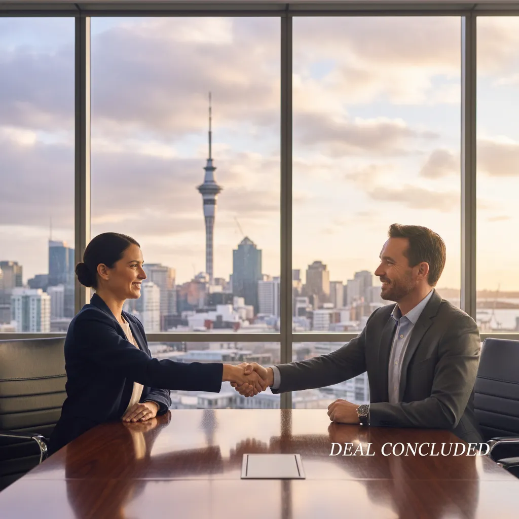 Premium domain brokerage deal closing