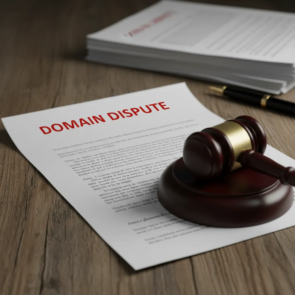 Legal recovery process for stolen domains